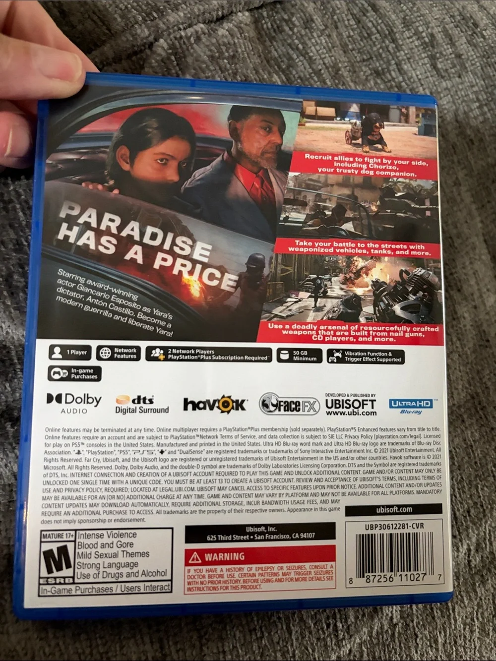 PS5 PlayStation FarCry6 Game